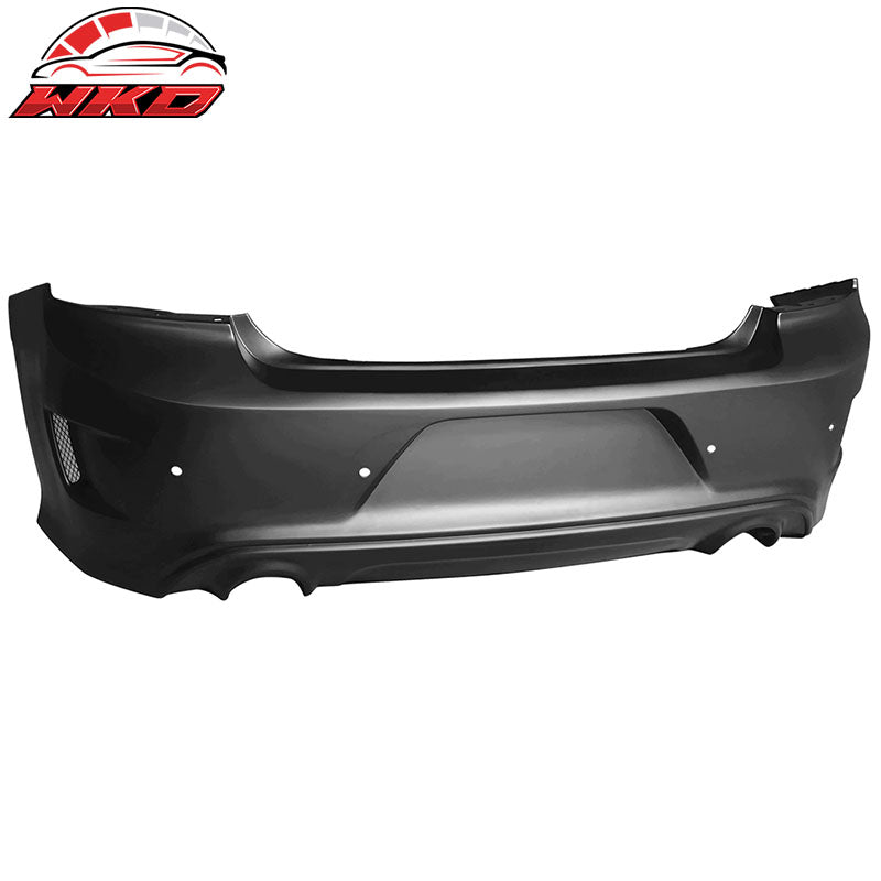 Fits 15-23 Dodge Charger Hellcat Full Bumper Conversion Front+Rear PP