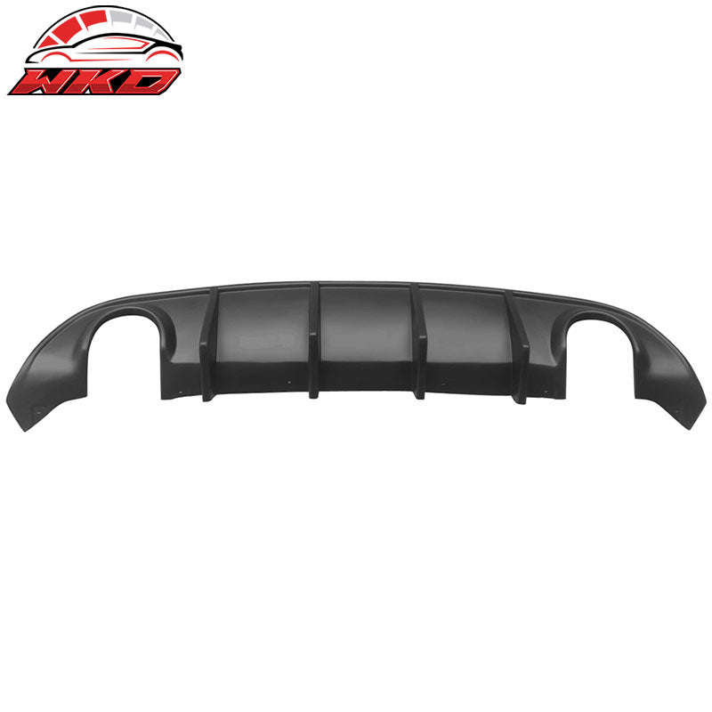 Fits 15-23 Dodge Charger SRT Rear Diffuser Bumper + V2 Style Side Aprons Lip -PP