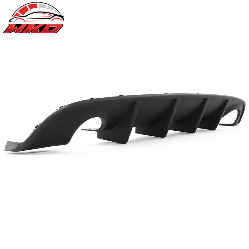Fits 15-23 Dodge Charger SRT Rear Diffuser Bumper + V2 Style Side Aprons Lip -PP