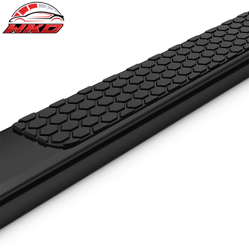 Fits 04-10 Dodge Durango 4Dr Ram OE Black Step Bars Running Boards 78inch Pair