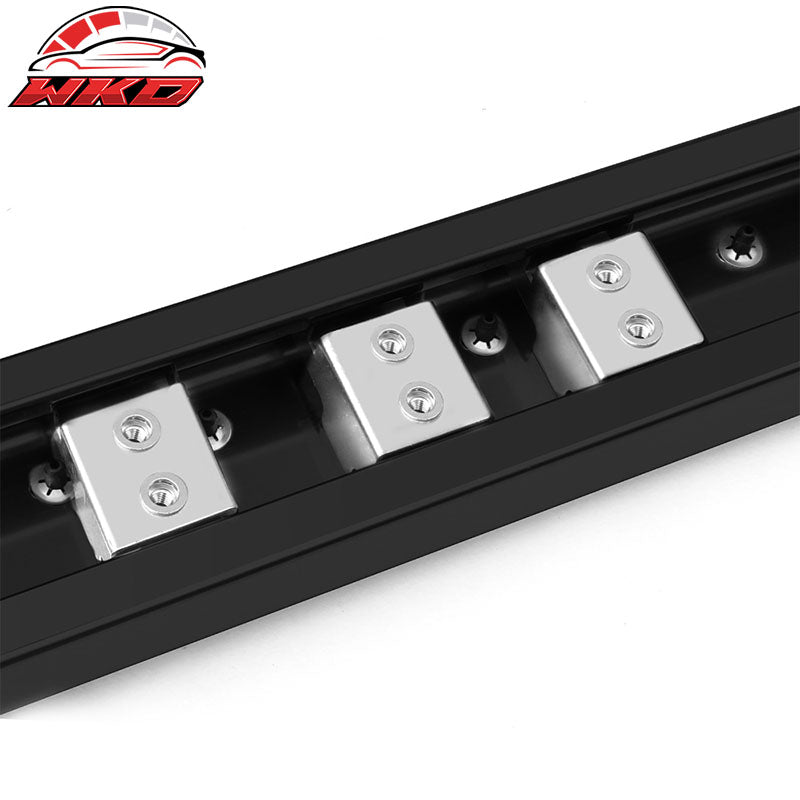 Fits 04-10 Dodge Durango 4Dr Ram OE Black Step Bars Running Boards 78inch Pair