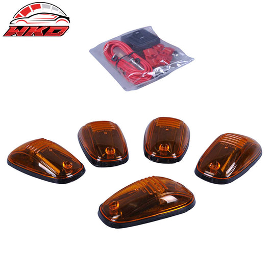 Wholesale Dodge & Ford Truck 5PCS Top Roof Front Marker Running Lights Yellow Lens - Wikond Auto