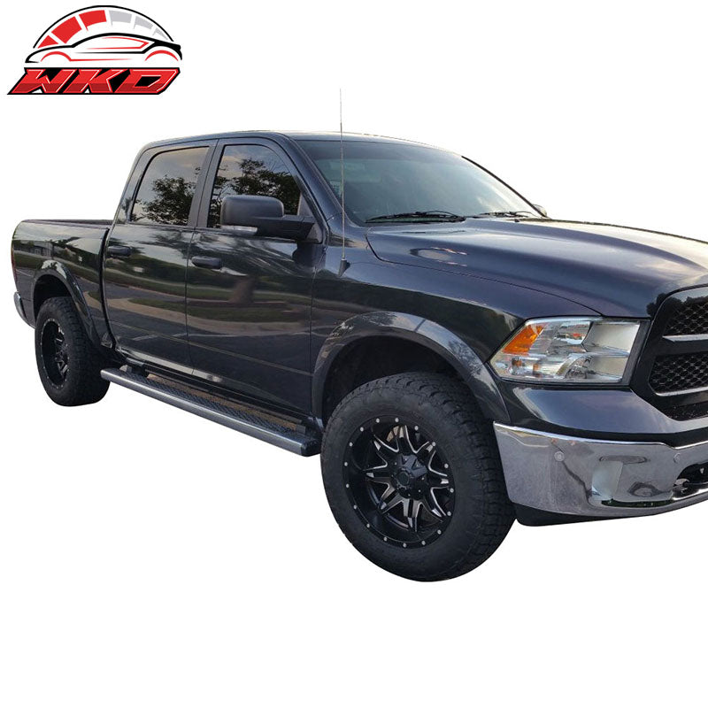 Fits 09-18 Dodge Ram 1500 OE Factory Style Fender Flares Unpainted PP 4PCS