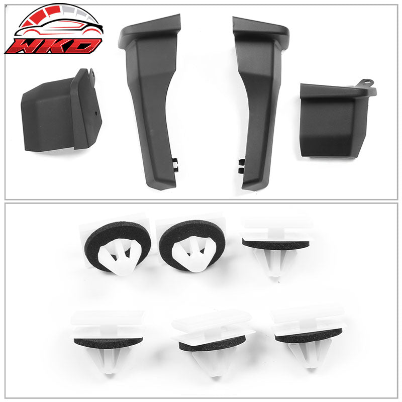 Fits 19-24 Dodge Ram 1500 OE Style Matte Black PP Fender Flares W/Mud Guard 4PCS