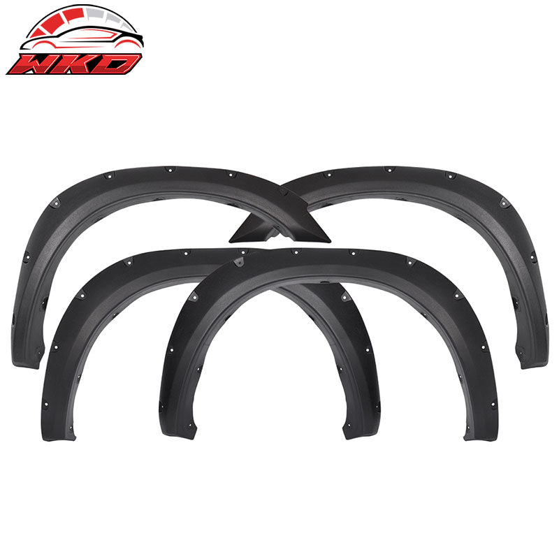 Wholesale 10-18 Dodge Ram 2500 3500 Pocket Style Fender Flares Unpainted 4PC - PP - Wikond Auto