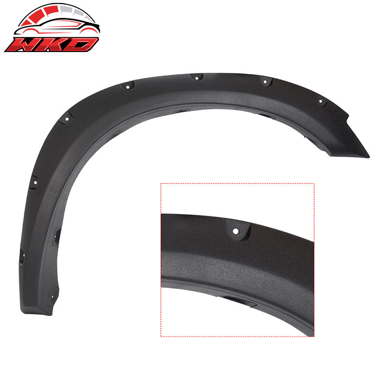 Wholesale 10-18 Dodge Ram 2500 3500 Pocket Style Fender Flares Unpainted 4PC - PP - Wikond Auto