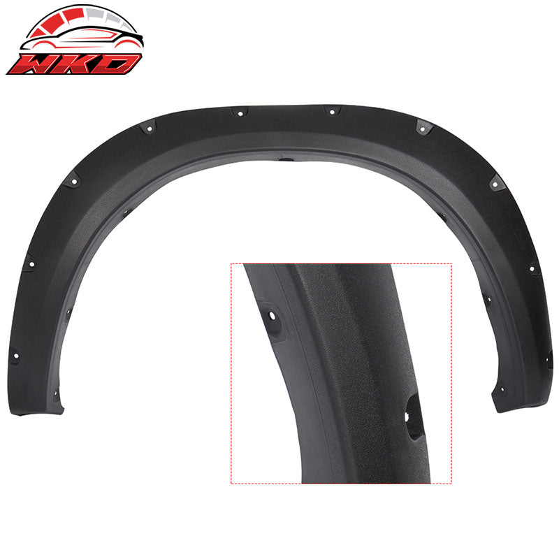 Wholesale 10-18 Dodge Ram 2500 3500 Pocket Style Fender Flares Unpainted 4PC - PP - Wikond Auto