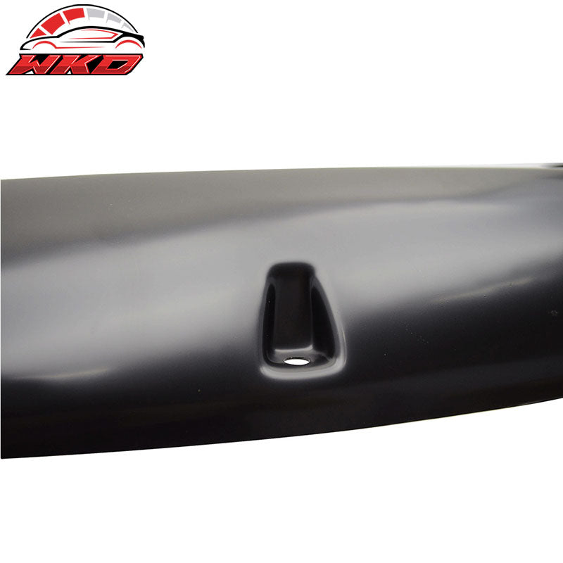 4PC Fender Flares 94-02 Ram1500 2500 3500 POCKET Style Smooth BLK ABS Rear+Front