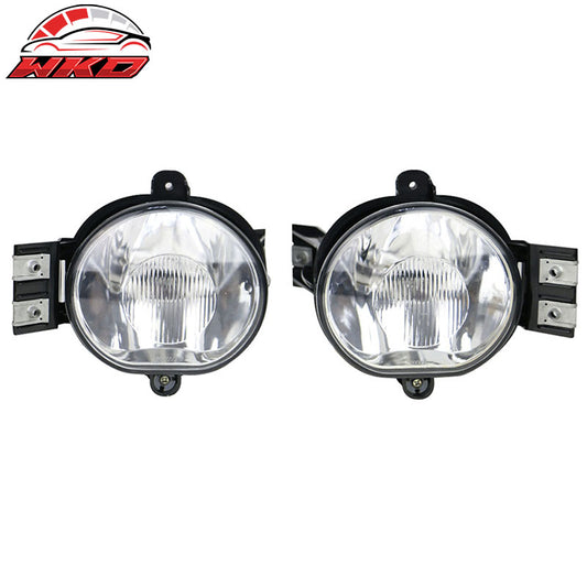 Wholesale 03-08 Ram Fog Lamp Fog Light Pair LH RH Wiring Kit Bulb 9006(HB4) 12V 55W - Wikond Auto