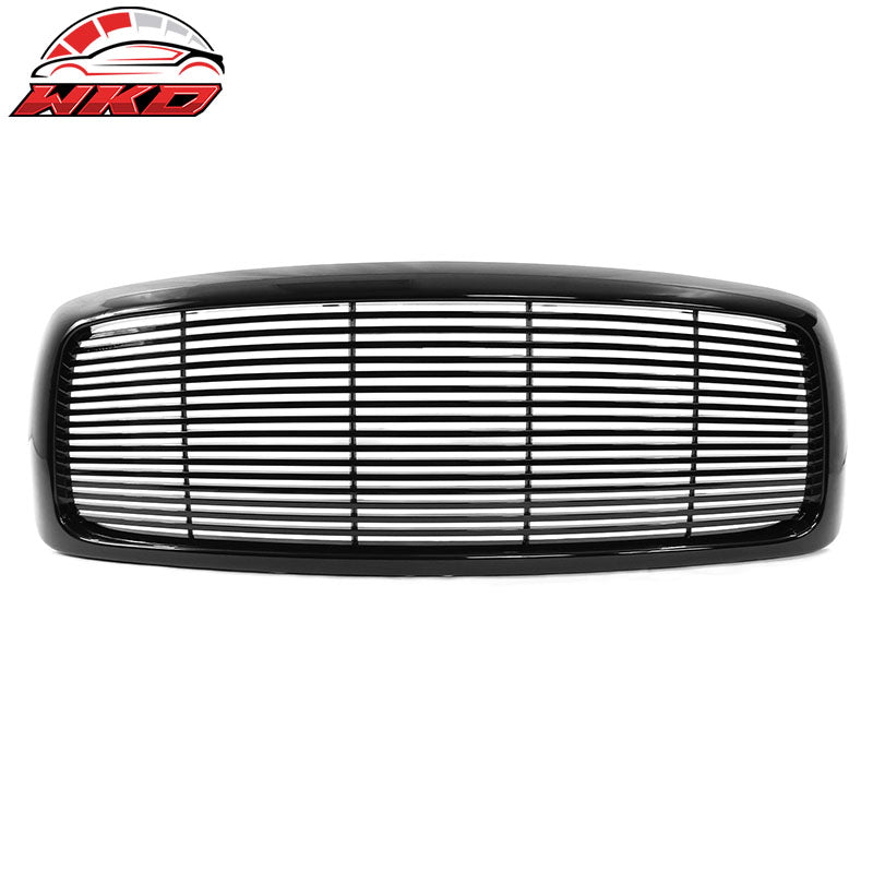 Fits 02-05 Dodge Ram 1500 03-05 Ram 2500 3500 Mesh Front Grille Unpainted - ABS