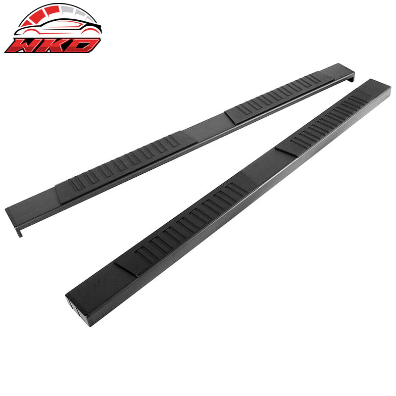 Fits 19-25 Dodge Ram 1500 Quad Cab 69" Black Side Step Nerf Bar Running Board