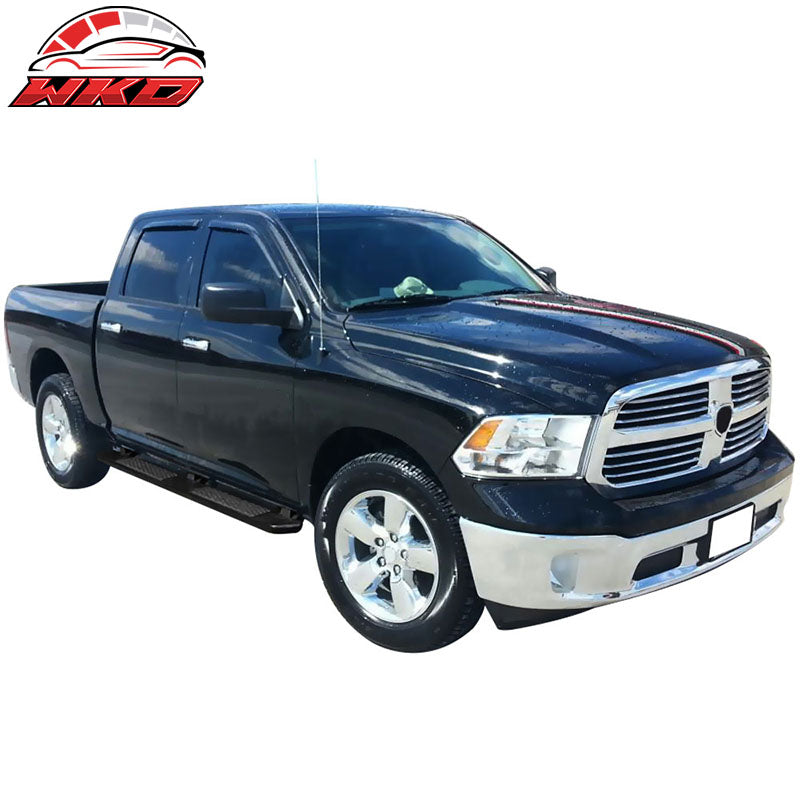 Fits 09-23 Dodge Ram Crew Cab 82inch OE Style Step Bars Running Boards Black