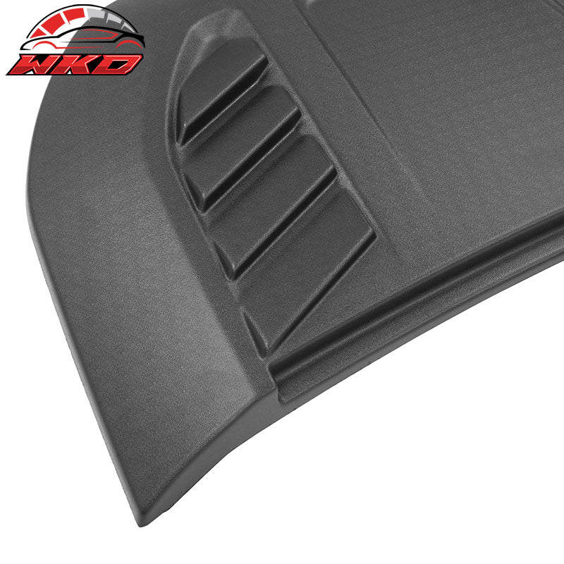 Fits 21-26 Ford Bronco Non-Functional Front Air Intake Hood Bonnet Cover - Black
