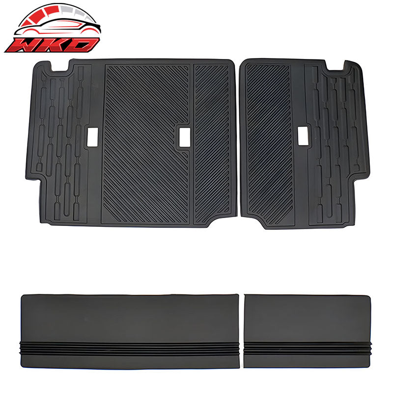 Wholesale 21-26 Ford Bronco 4-Door Rear Seat Protector Backrest Cover Mat Black TPE