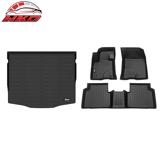 Wholesale 20-26 Ford Escape Non-Hybrid Heavy Duty 3D Molded Floor Mat + Trunk Mat TPE