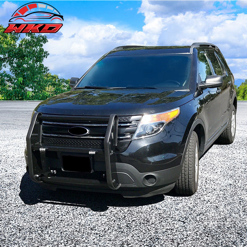 Fits 11-15 Ford Explorer Interceptor Front Bumper Bull Bar Push Grille Guard