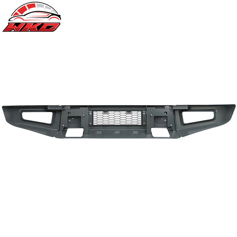 Fits 15-17 F150 New R Style Front Bumper Conversion Replacement Cover Gray