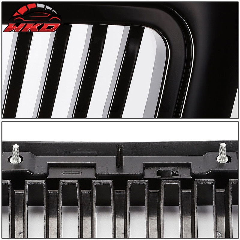 Fits 04-08 Ford F150 F-150 Truck Front Vertical Grille Hood Grill Unpainted ABS