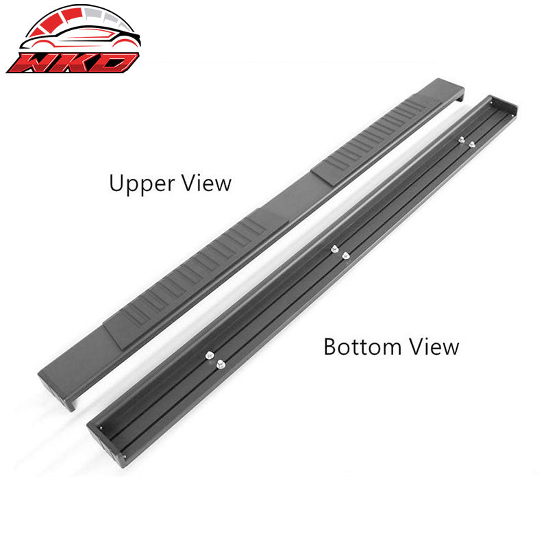 Fits 09-14 Ford F150 Super Crew Cab Black 5" Side Step Nerf Bar Running Boards