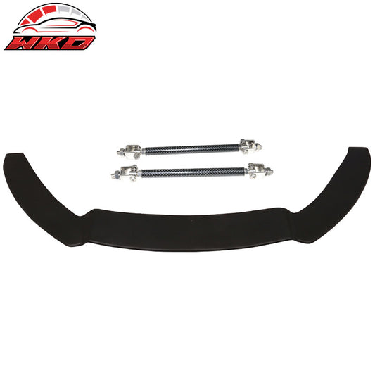 Wholesale 13-14 Ford Focus ST Coated Textured Matte Black Front Lip & Splitter Rod
