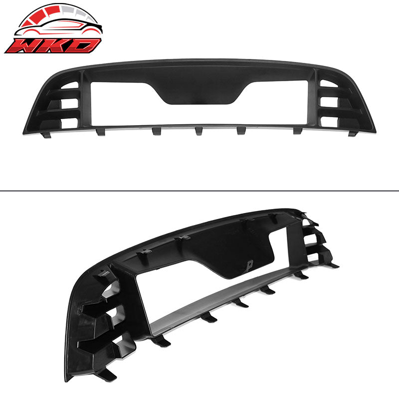 Fits 10-14 Ford Mustang Front Bumper Cover GT500 Conversion w/ Hood Grille Lip