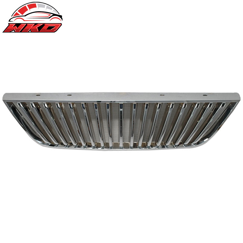 Wholesale 99-04 Ford Mustang Vertical Style Front Grille Chrome ABS