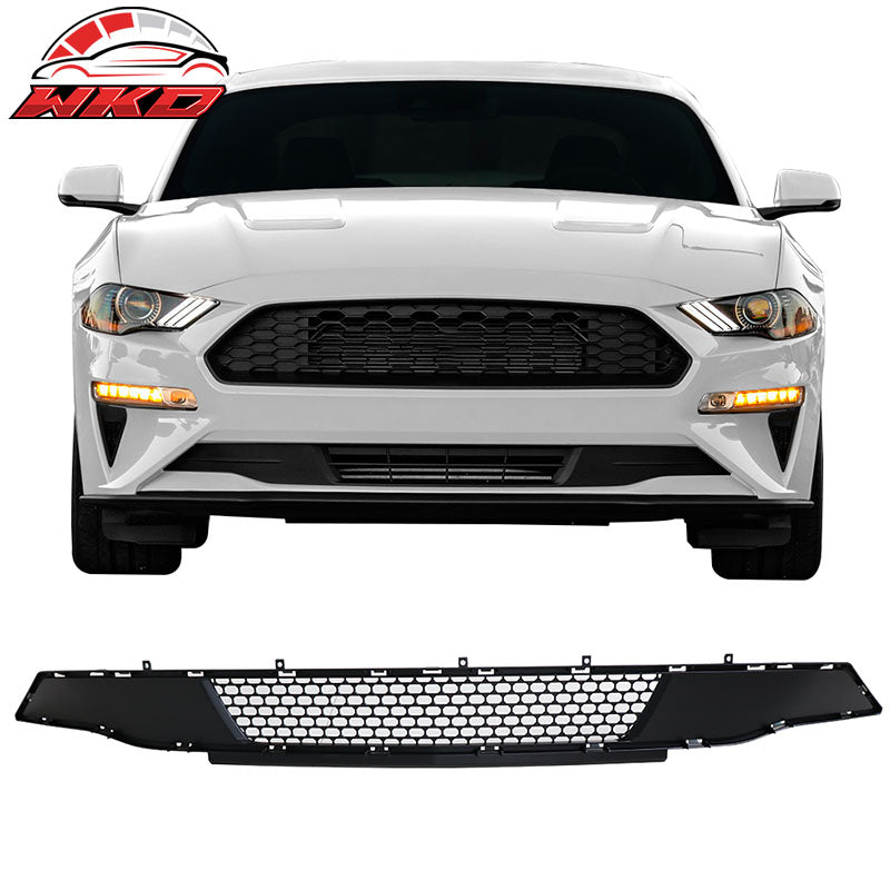 For 18-23 Ford Mustang R Spec Front Lower Bumper Grille Honeycomb Mesh ABS Grill