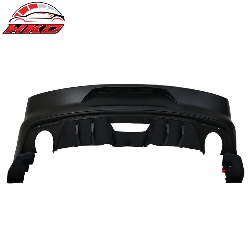 Fits 15-17 Mustang Premium Rear Bumper Conversion & R Spec 3 Pc Rear Diffuser