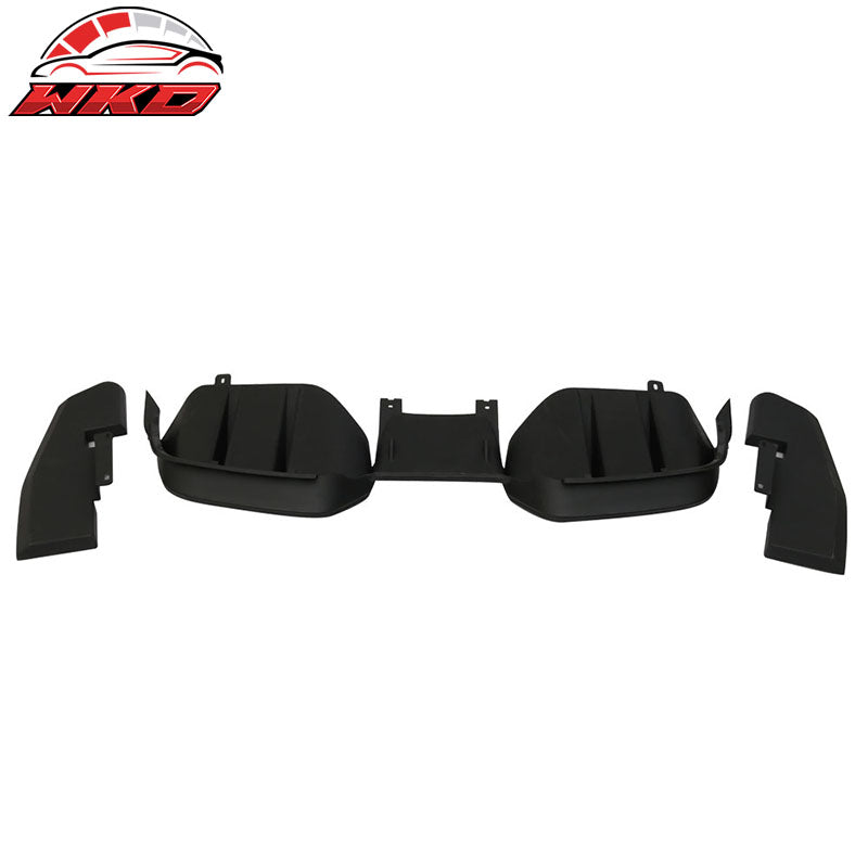 Fits 15-17 Mustang Premium Rear Bumper Conversion & R Spec 3 Pc Rear Diffuser