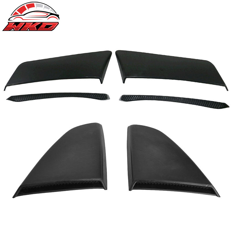 Wholesale 15-23 Ford Mustang GT Style Rear Fender Scoop& Side Window Louver - Wikond Auto