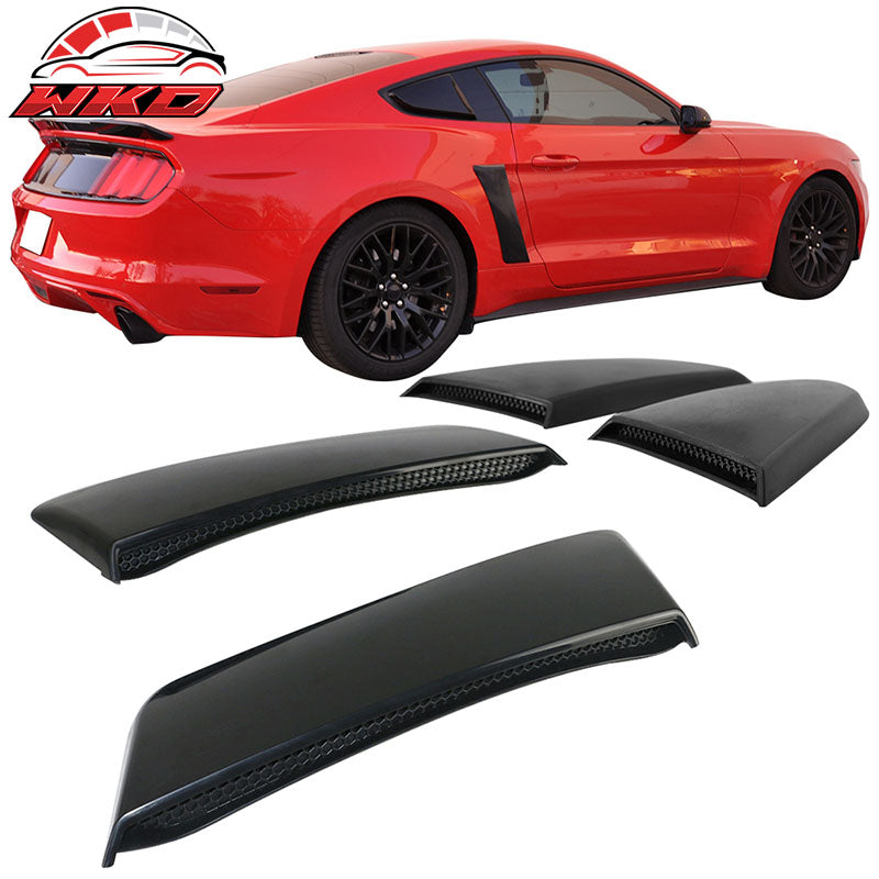 Wholesale 15-23 Ford Mustang GT Style Rear Fender Scoop& Side Window Louver - Wikond Auto