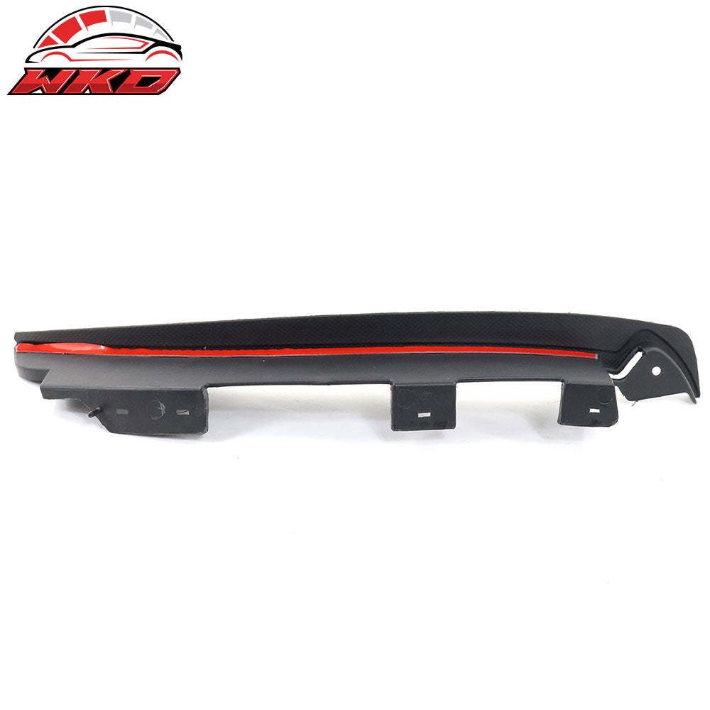 Fits 15-23 Ford Mustang 2-Door GT Style 2PCS Rear Mud Flaps Splash Guards Black