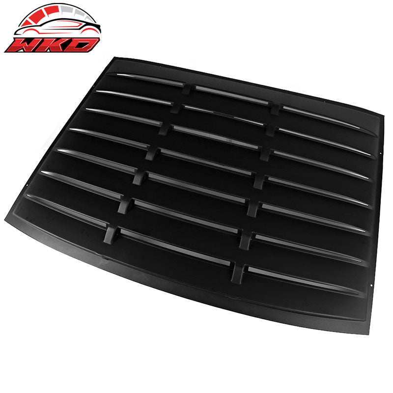 Fits 05-14 Ford Mustang Rear Window Louvers ABS & Side Vent Scoops PU