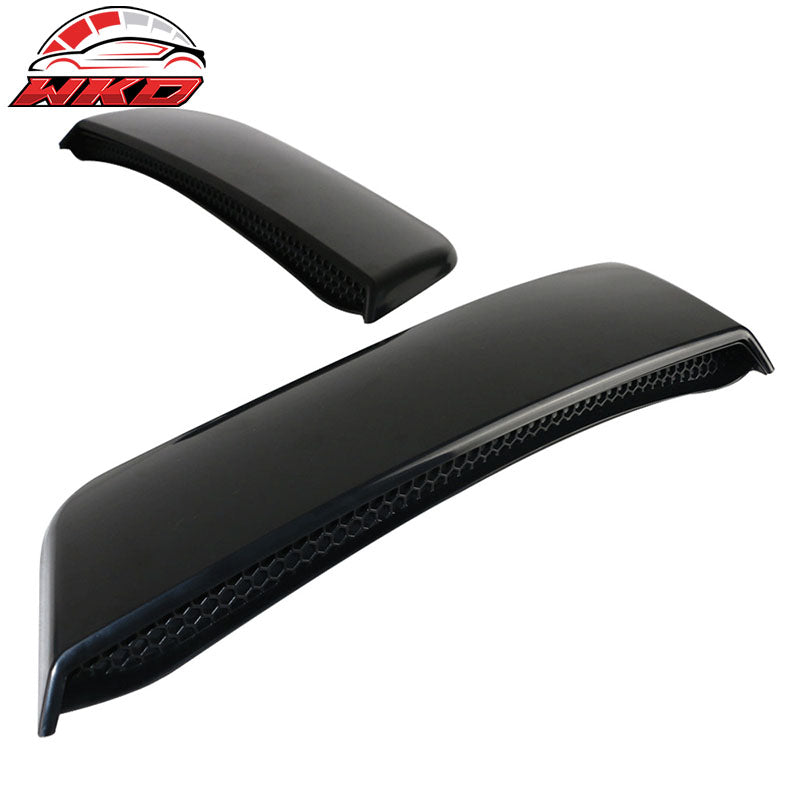 Fits 15-17 Ford Mustang IKON Style Side Window Louver & Rear Fender Scoop