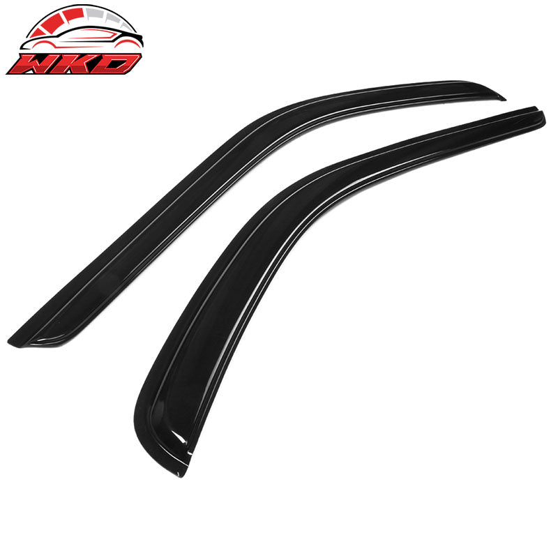 Fits 14-20 Ford Transit Acrylic Window Visors 2Pc Set