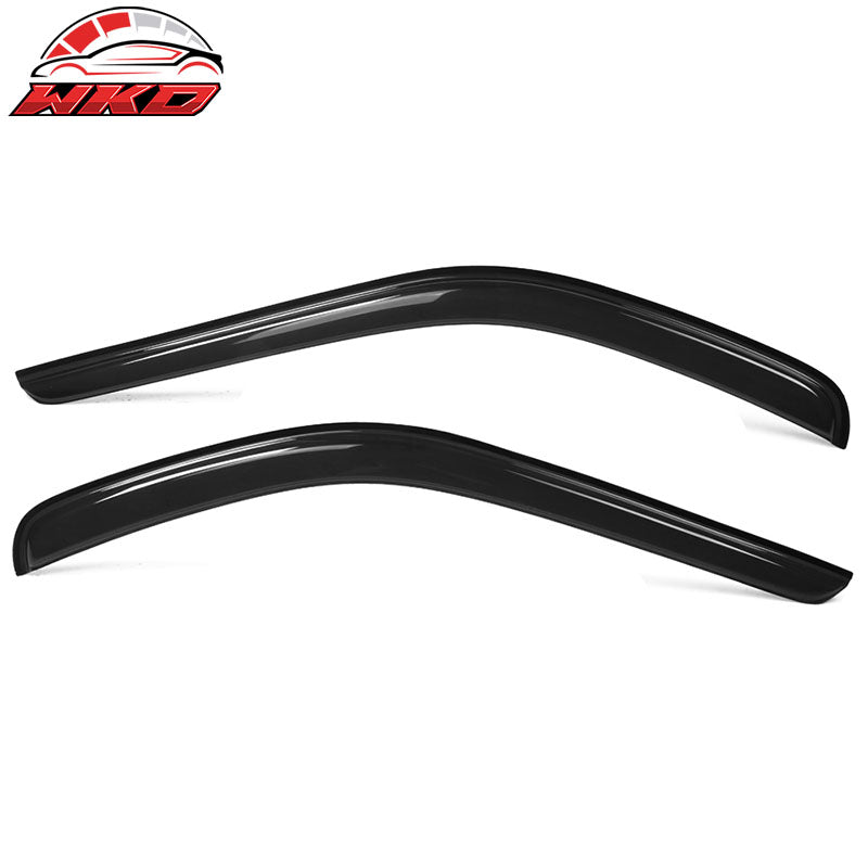 Fits 14-20 Ford Transit Acrylic Window Visors 2Pc Set