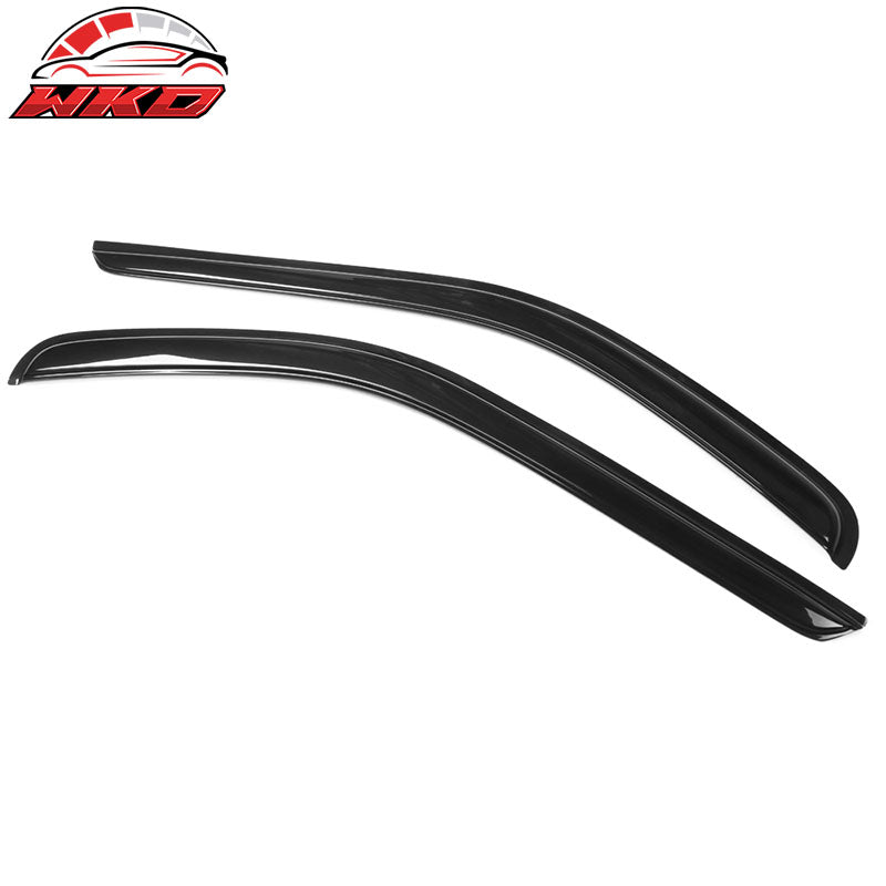 Fits 14-20 Ford Transit Acrylic Window Visors 2Pc Set