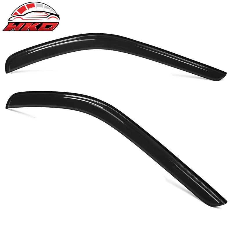 Fits 14-20 Ford Transit Acrylic Window Visors 2Pc Set