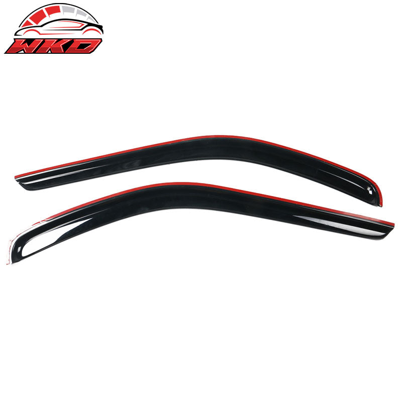 Fits 14-20 Ford Transit Acrylic Window Visors 2Pc Set