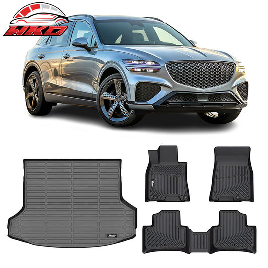 Wholesale 22-26 Genesis GV70 All Weather Floor Mats Carpet Rear Trunk Cargo Liner TPE