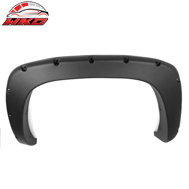 Wholesale 99-07 Silverado GMC Sierra Pocket Rivet Style Fender Flares PP Textured - Wikond Auto
