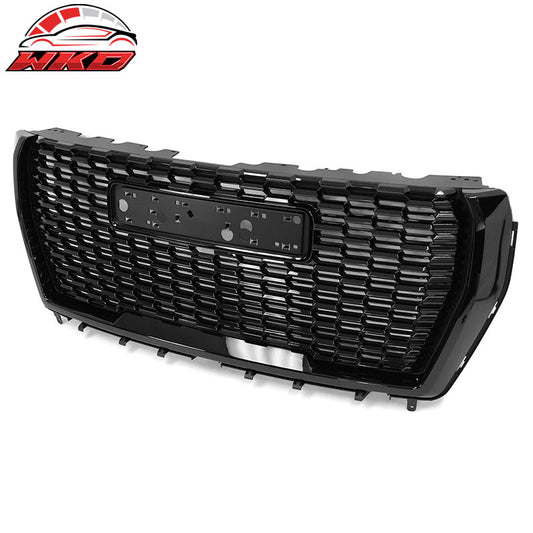 Wholesale 21-23 GMC Yukon/Yukon XL Denali Style Gloss Black Front Grille + Hood Guard