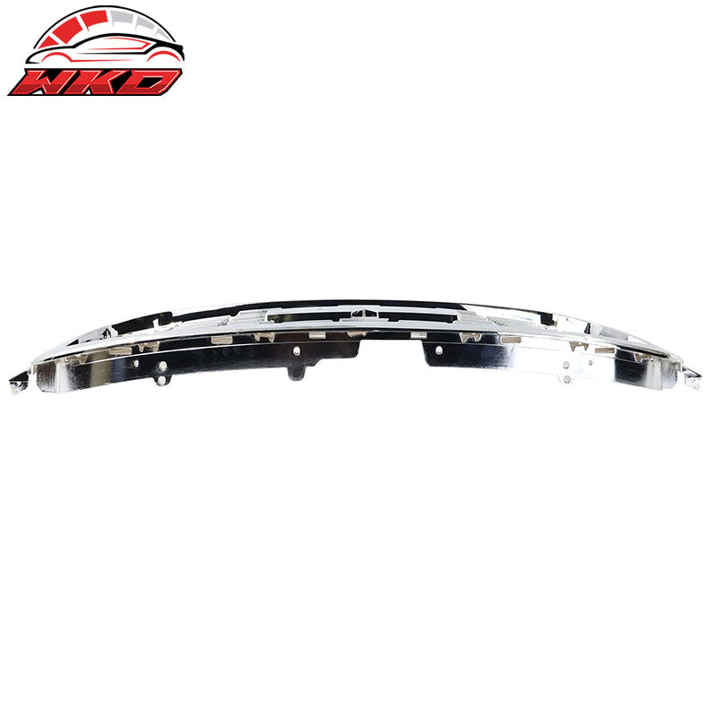 Fits 15-20 GMC Yukon Denali Style Front Upper Grille Replacement Chrome ABS