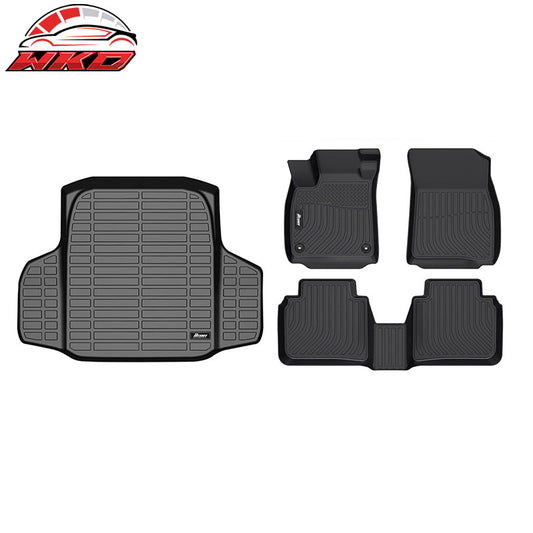 Wholesale 23-26 Honda Accord 3D Molded Floor Mats Carpet & Rear Trunk Cargo Liner TPE