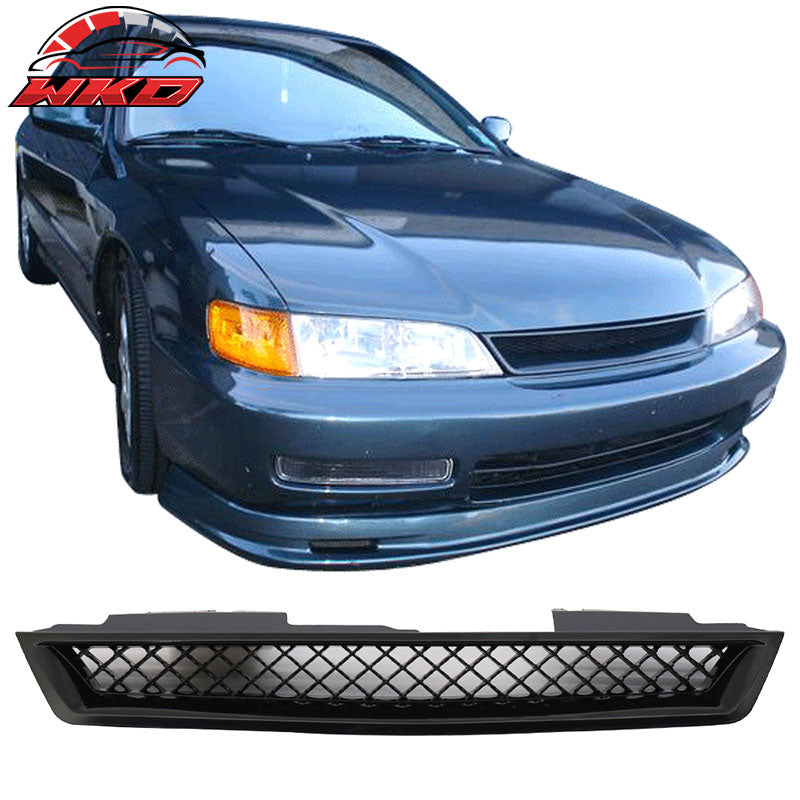 Fits Honda 94-97 Accord ABS T-R Front Grill Hood Mesh Grille Cd3-Cd7