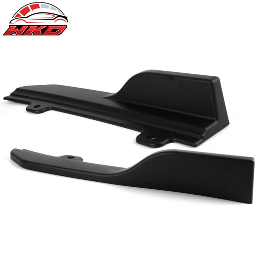 Wholesale 18-22 Honda Accord OE Style Rear Bumper Splitters Aprons Unpainted Black PP - Wikond Auto