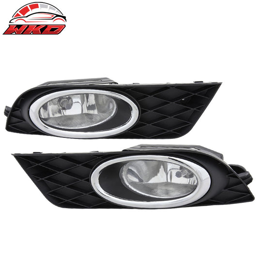Wholesale 12-14 Honda Civic 4D & JDM Bumper Jdm Style Fog Light Lamp Pairs