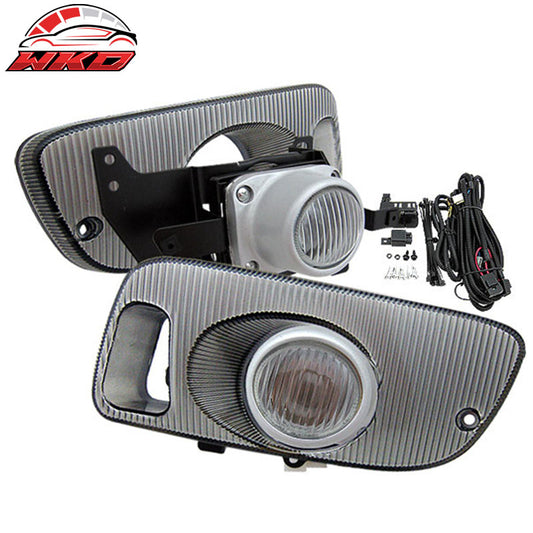 Wholesale 92-95 Honda Civic 2Dr 3Dr OE Style Clear Lens Driving Fog Lights W/ Switch