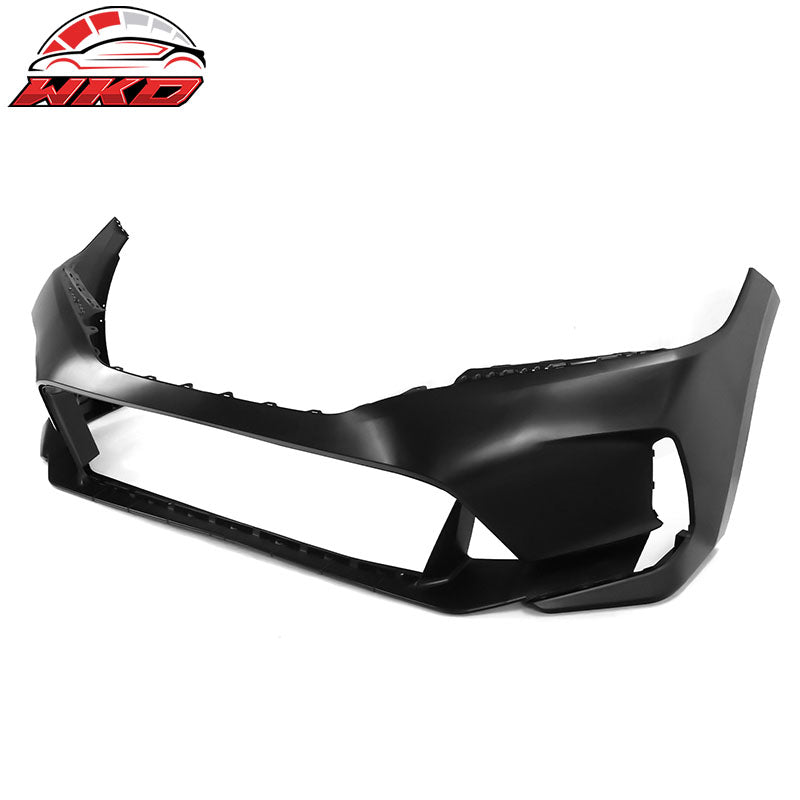 Fits 22-24 Civic Hatchback &Si Type R Style Front Bumper Cover PP + Upper Grille