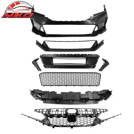 Wholesale 25-26 Civic Sedan/Hatchback/Si Type R Style Front Bumper Cover PP + Grilles